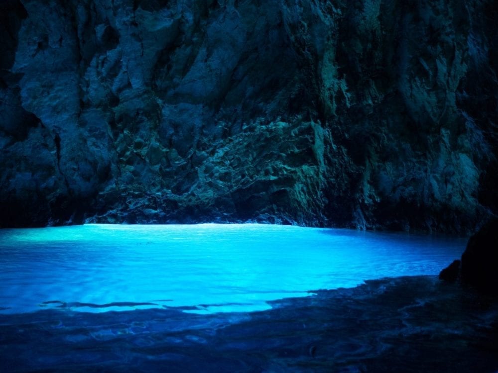 Blue Cave, Biševo, Croatia
